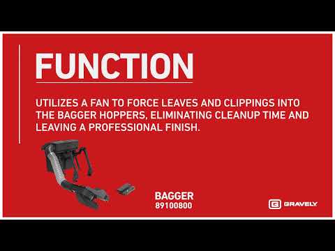 Ariens Powered Grass Bagging System 2-Bin - 6.3 Bushels in Energy, Illinois - Video 1