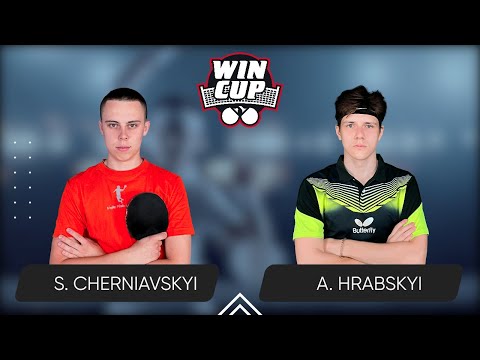 22:15 Serhii Cherniavskyi - Andrii Hrabskyi West 6 WIN CUP 15.02.2024 | TABLE TENNIS WINCUP