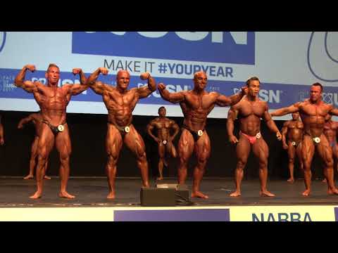 4th Callout - Prejudging - Class 4 - USN NABBA Universe 2017