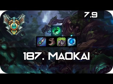 Master Maokai Jungle vs Olaf Season 7 s7 Patch 7.9 2017 Gameplay Guide Build Normals