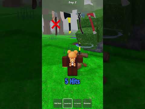 Every Axe vs Tree in 99 Nights in the Forest Roblox Update Speedrun (True Story Ending Tips Guide)