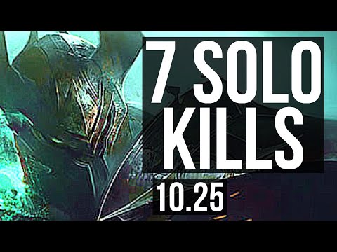 MORDEKAISER vs CAMILLE (TOP) | 7 solo kills, Legendary, 15/3/6 | EUW Grandmaster | v10.25