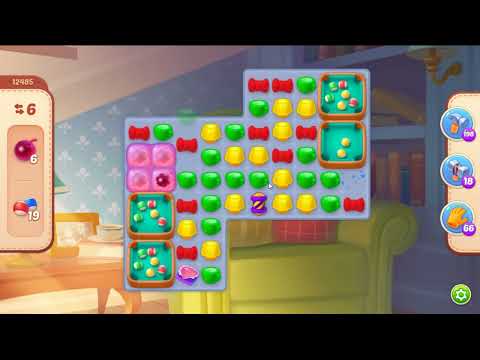 Homescapes Level 12485 - NO BOOSTERS 🏠 | SKILLGAMING ✔️