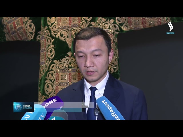 Uzbek embroidery art showcased at exhibition in Astana