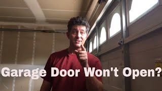 How To Open Your Garage Door Manually