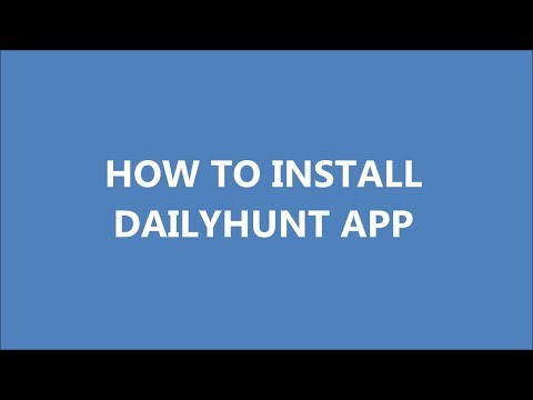 TELUGU NEWSPAPER IN MOBILE||HOW TO INSTALL DAILYHUNT APP||NEWSHUNT Video