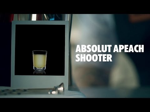 ABSOLUT APEACH SHOOTER DRINK RECIPE - HOW TO MIX