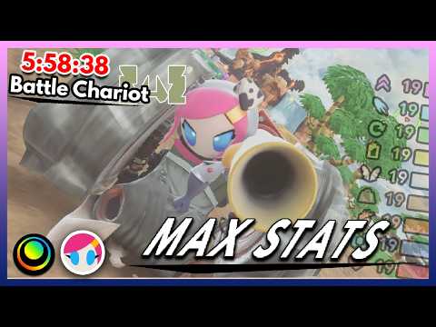 Air Riders City Trial Max Stats - Battle Chariot (5:58:38) - Susie