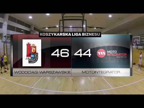 Wodociągi Warszawskie vs Motointegrator - XII kolejka - Warszawa - Koszykarska Liga Biznesu