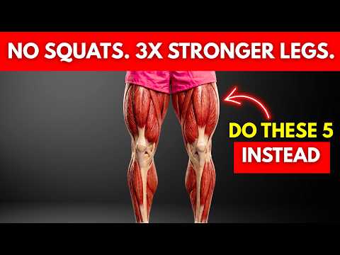 5 Leg Exercises That Wake Up 3X More Real Strength After 50! No Squats, No Equipment