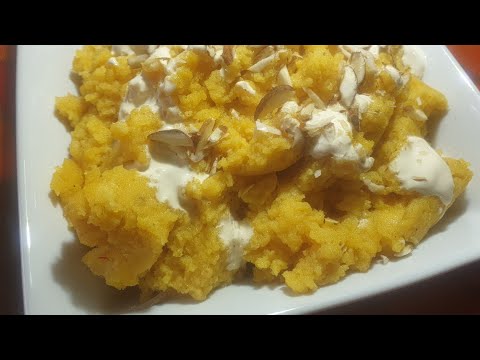 Soji Recipe | Light and Fluffy Wedding Style Soji Recipe | How to Make Soji With Semolina