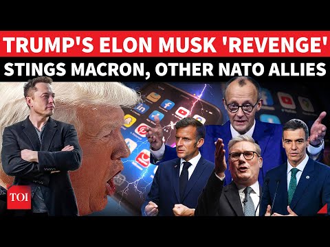 馬克宏與 3 位北約盟友硬起來回擊川普！「美國的恐嚇不會得逞…」Elon Musk 的「復仇」是？ (Macron, 3 NATO Allies SLAP BACK At Trump's Elon Musk 'Revenge' | 'US Intimidation Won't...')