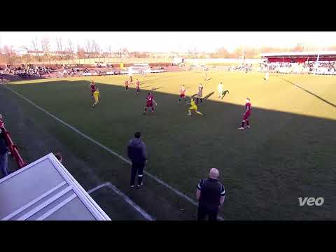 GOALS: Workington AFC 2-1 Trafford, Sat 19 March 2022