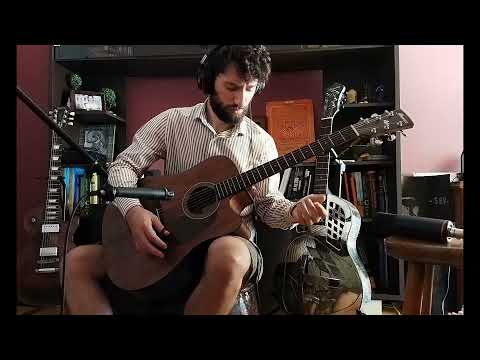 POOR BOYS LONG WAY FROM HOME-STEVIE G #countryblues #fingerpicking #fingerstyle #dtuning#bluesguitar