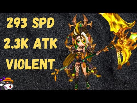 The Power Of Ethna (Wind Hell Lady) In RTA  Summoners War