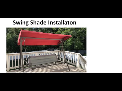 Swing Shade Installation