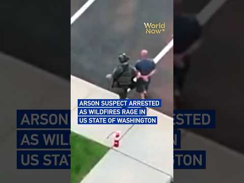 Arson suspect arrested as wildfires rage in US state of Washington