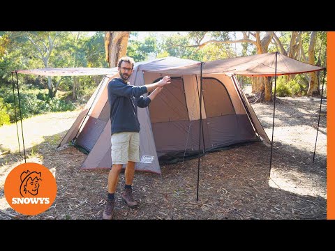 Coleman Instant Up Silver 8P Side Entry Tent - Features