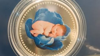 10 gm Silver Coin New Born Baby 999.9 for Gifting by MMTC PAMP