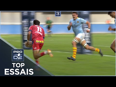 TOP Essais de la J5 – PRO D2 – Saison 2020-2021