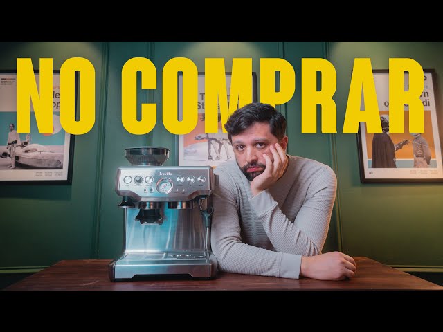Vídeo relacionado con Breville Barista Slimline Cafetera espresso | Espumador de leche integrado | Cafetera compacta para capuchinoscafés latte y más | Bomba de 15 bar | Plata [VCF185X]