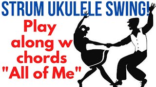 Download lagu How to Strum Ukulele Swing   'All of Me' Uke Jam mp3