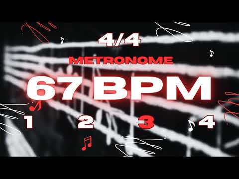 67 BPM - 4/4 Metronome