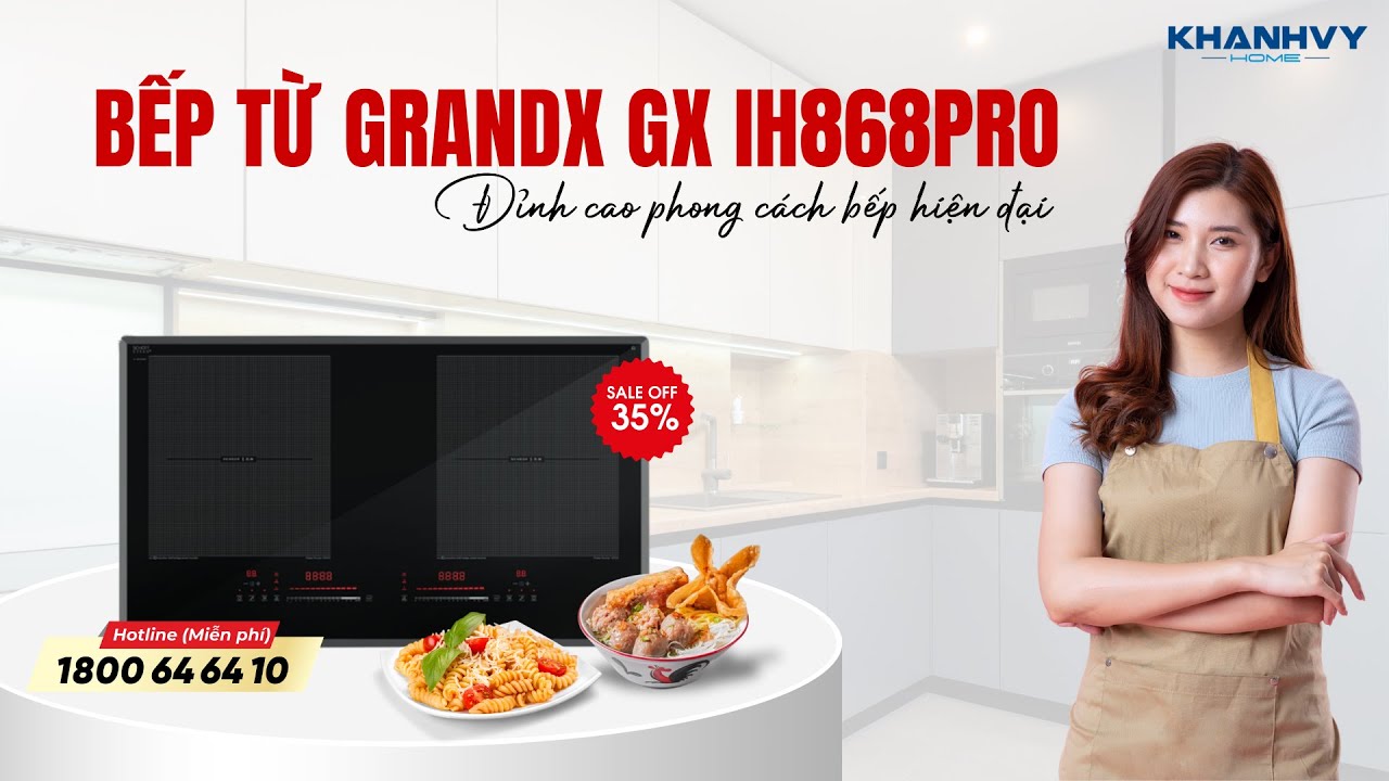 Bếp từ Grandx GX IH868Pro