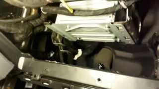 2013 Dodge Dart Radio/Amplifier Module Removal