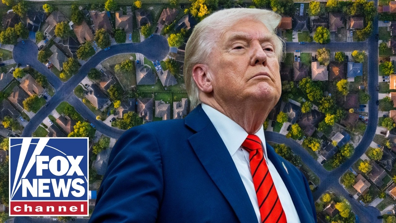 Trump touts ban on big firms from buying single-family homes