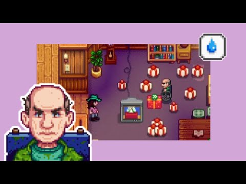 "Gifts for George" Quest Cut Scene | Stardew Valley