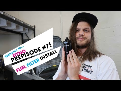 HOW TO install fuel filter- WRX- DYNO PREPISODE #7