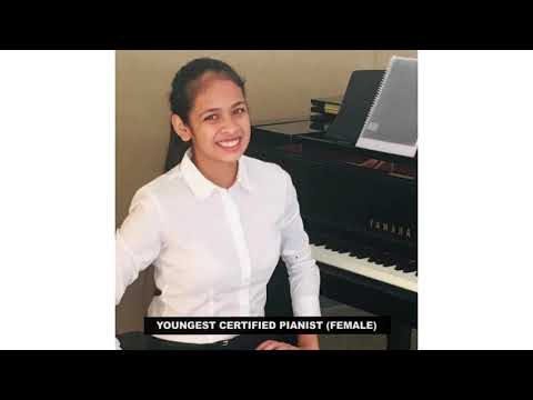 YOUNGEST CERTIFIED PIANIST (FEMALE)