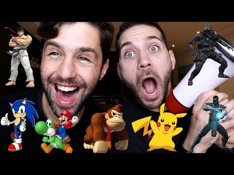 GUESS THE VIDEO GAME CHARACTERS with JOSH PECK and UGH IT'S JOE Video