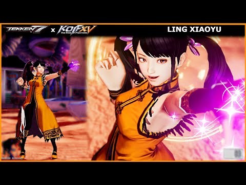 Ling Xiaoyu in KOF XV