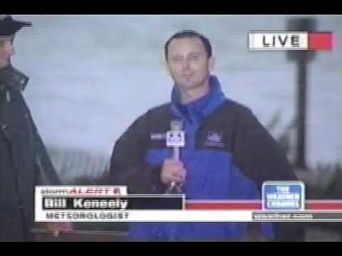 Weather Channel clip w/ Local Forecast 628PM-638PM Thursday September 18 2003 - Hurricane Isabel