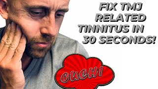Fix your TMJ-Related Tinnitus in 30 seconds - @DeltaHealthClinic