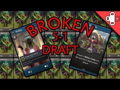 Broken 5-1 Draft with Prellex Cheese - Artifact Draft