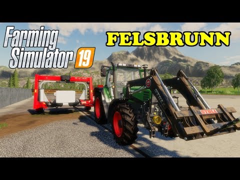 Farming Simulator 19 | Timelapse | Felsbrunn | Episode 22 | WRAPPING SQUARE GRASS BALES