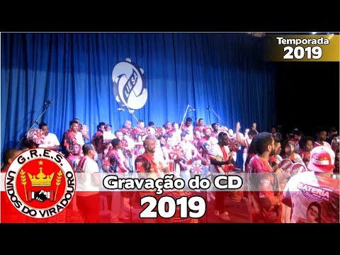 Bateria Viradouro 2019 - Gravação do CD dos sambas-enredo