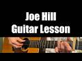 Joe Hill - Guitar Lesson (Joan Baez / Pete Seeger)