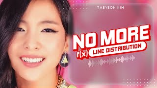 No More (여우 같은 내 친구) - f(x) (에프엑스) | Line Distribution