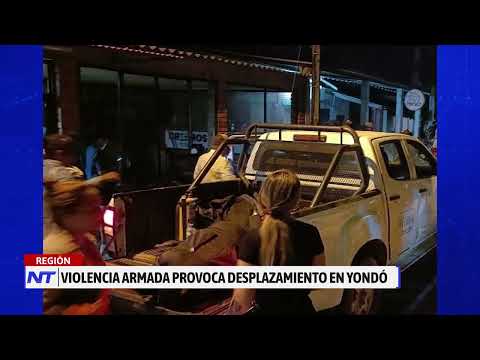 Enfrentamientos armados provocan desplazamiento en zona rural de Yondó