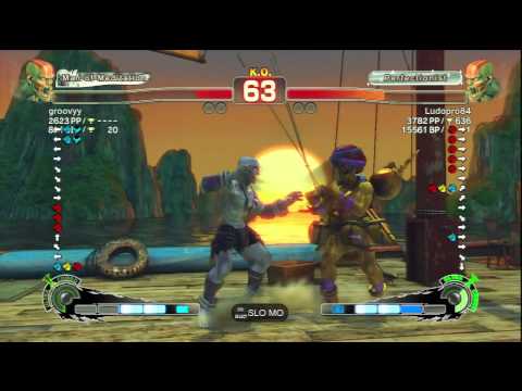groovyy (Dhalsim) Vs Ludopro84 (Dhalsim) SSF4 AE Ranked Matches - PSN