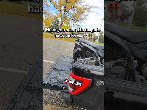 Would you use this hack?? #moto #dirtbike #enduro #motocross #atv #fourwheeler #hardenduro #hack
