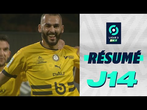 Résumé 14ème journée - Ligue 2 BKT / 2023-2024