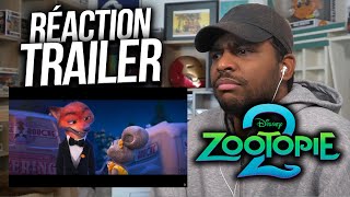 RÉACTION au TRAILER de ZOOTOPIE 2 !