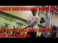 CHEST & TRICEPS, BPI ISO WHEY REVIEW, QUICK BODYBUILDING BREAKFAST || VLOG!