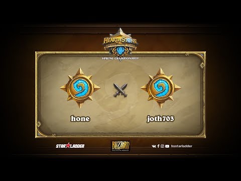 hone vs joth703 | 2017 HCT Asia-Pacific Spring Playoffs (03.06.2017)