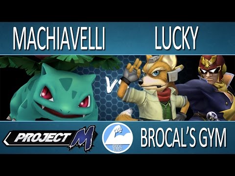 BROCAL'S GYM | Losers Finals - Machiavelli (Ivysaur) VS Lucky (Fox, Captain Falcon)